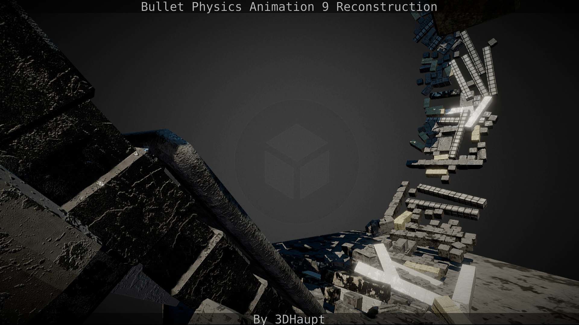 Bullet Physics Animation Reconstruction Free low-poly 3D model_21