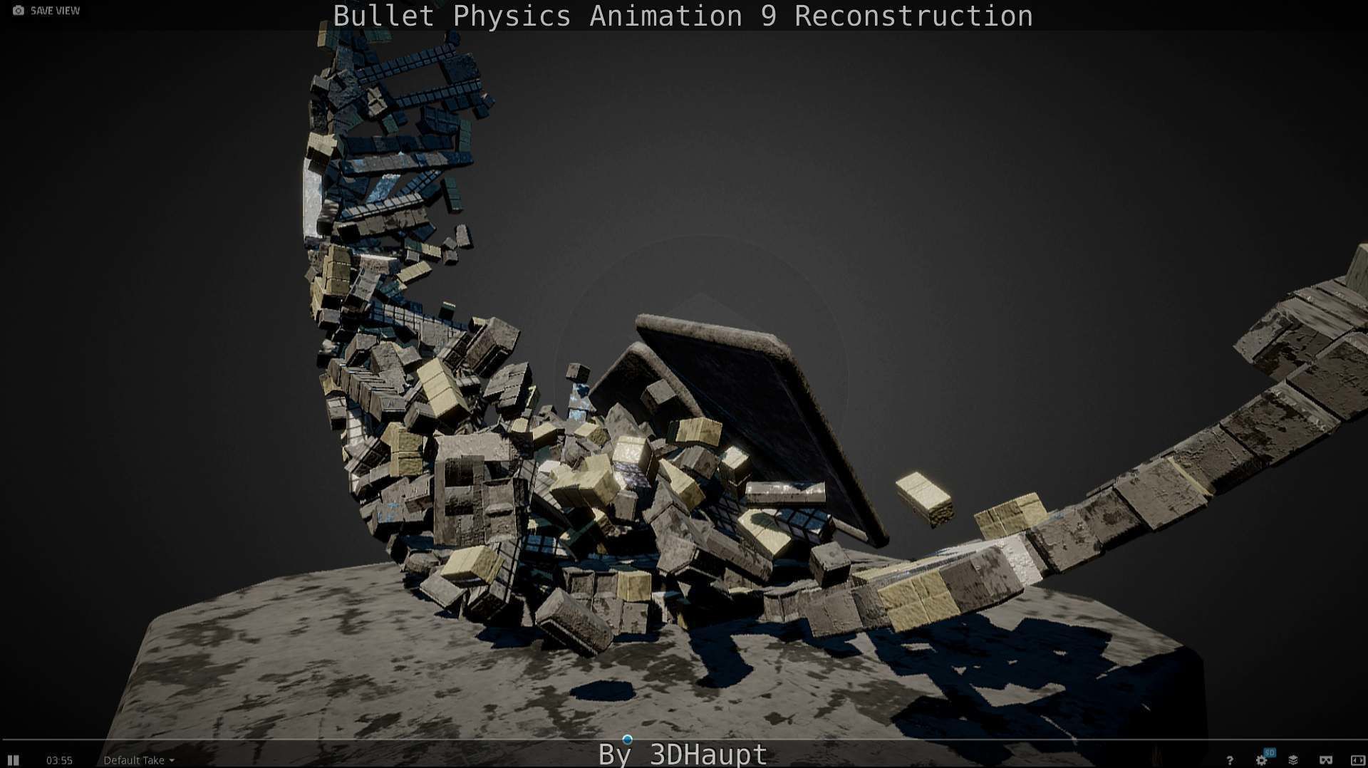 Bullet Physics Animation Reconstruction Free low-poly 3D model_66