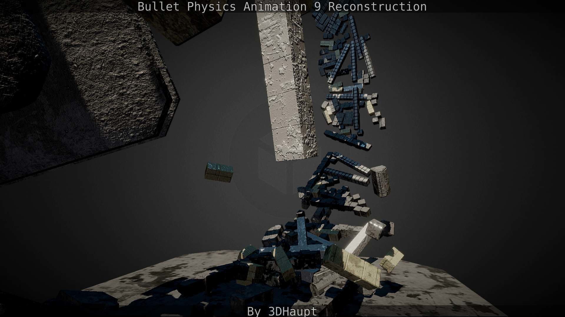 Bullet Physics Animation Reconstruction Free low-poly 3D model_54