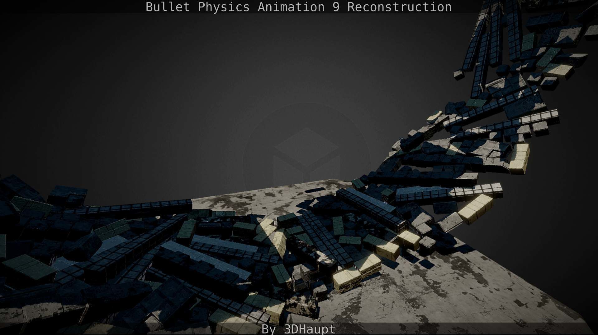Bullet Physics Animation Reconstruction Free low-poly 3D model_8