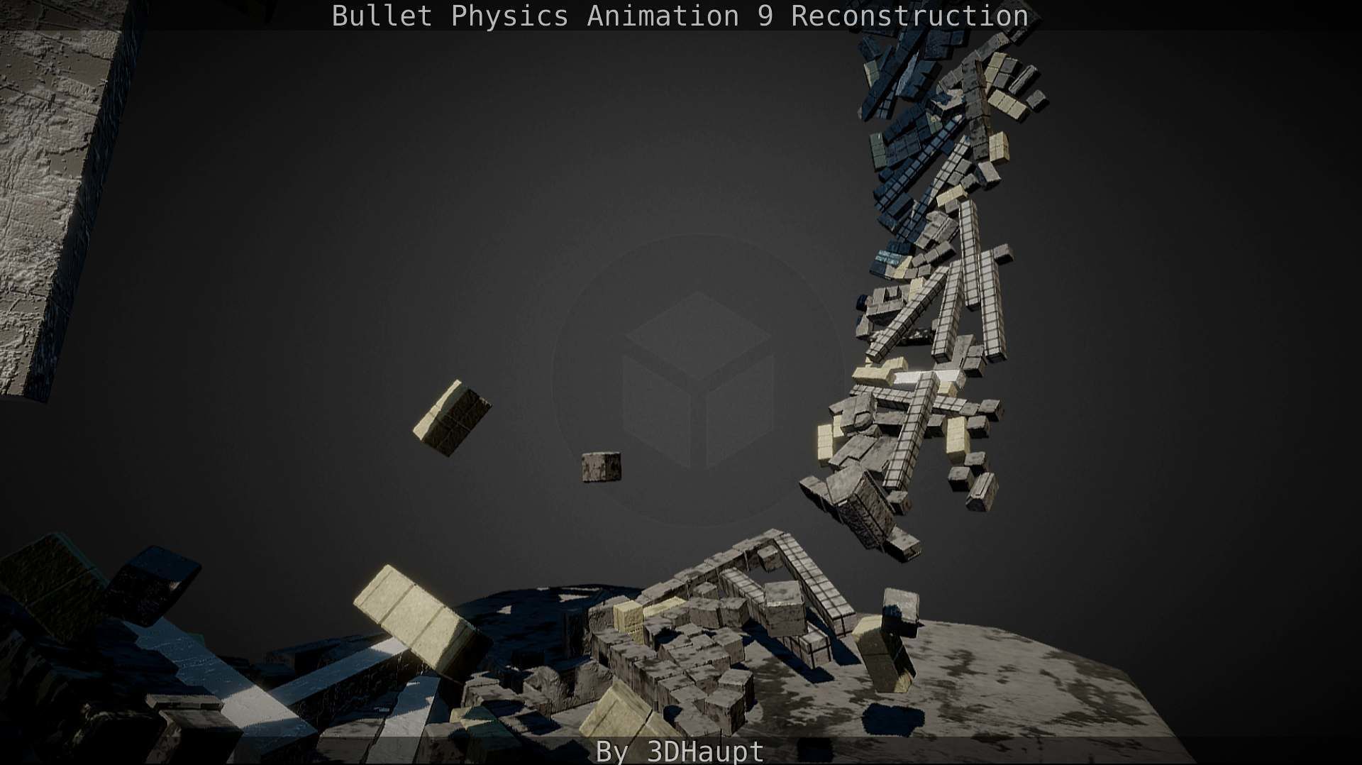 Bullet Physics Animation Reconstruction Free low-poly 3D model_51
