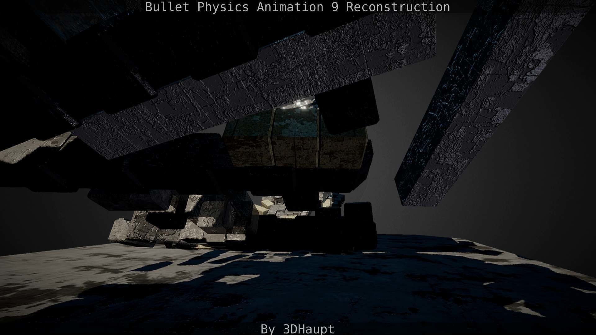 Bullet Physics Animation Reconstruction Free low-poly 3D model_19