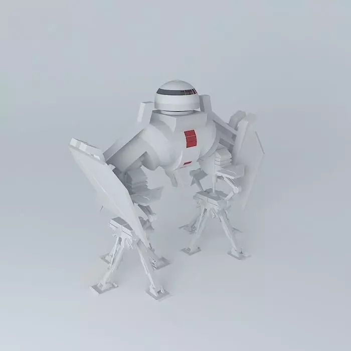Robot Dorag Free 3D model