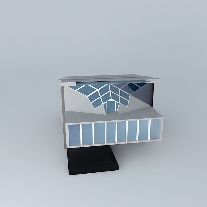 Ghoast exterior Free 3D model_2