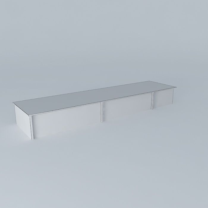 Garages in Mestrovic square V Free 3D model_3