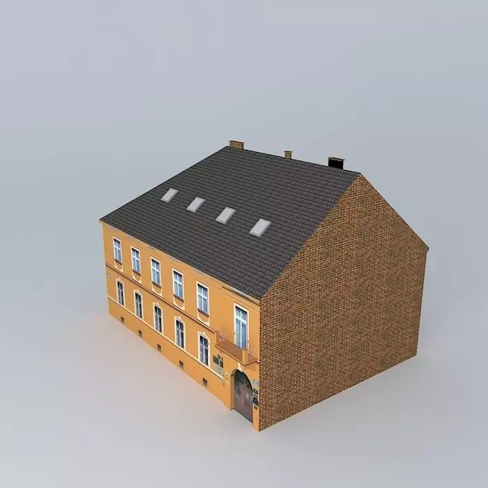 South of Radic and Sakscinski str house of parties Free 3D model_0