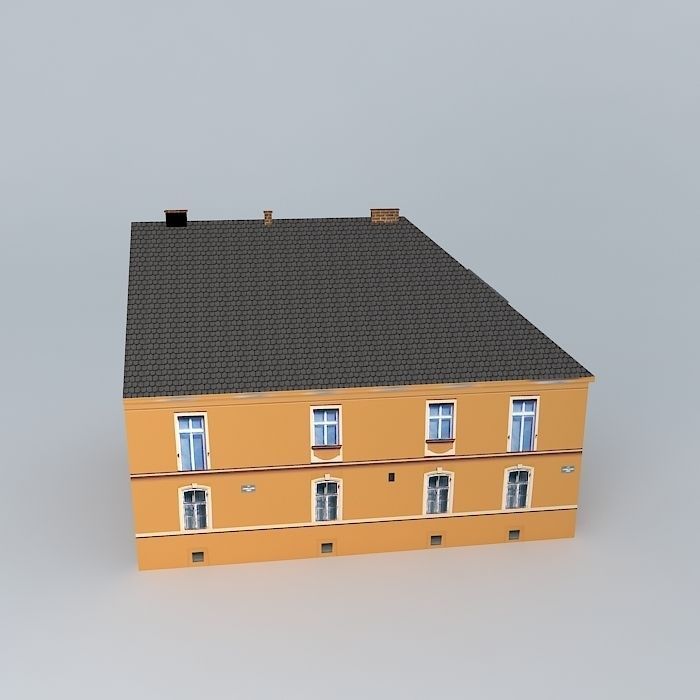 South of Radic and Sakscinski str house of parties Free 3D model_2