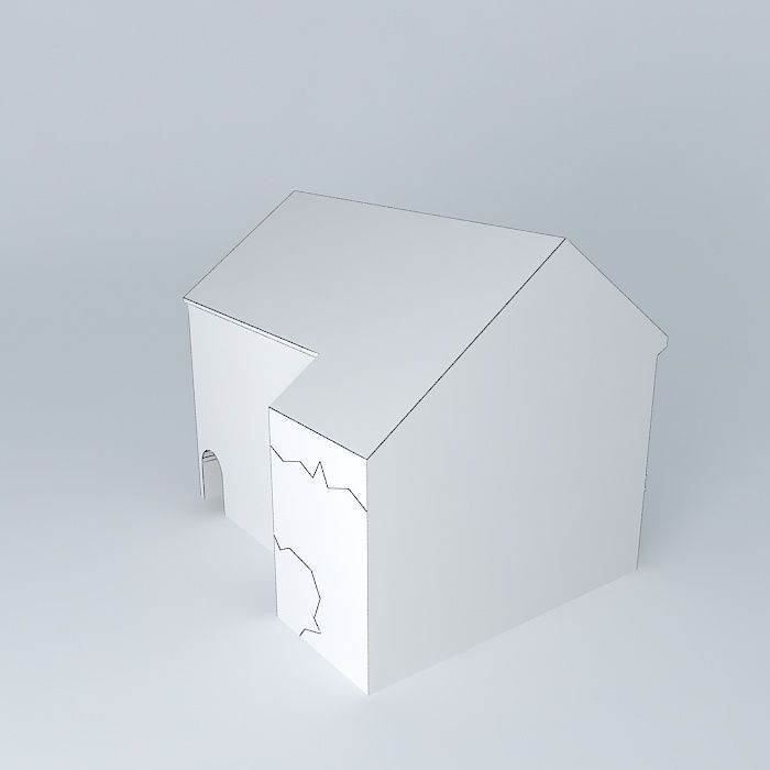Rome 9 paper house Free 3D model_4