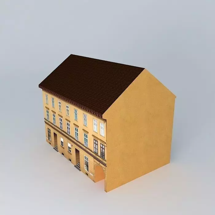 Rome 9 paper house Free 3D model_0