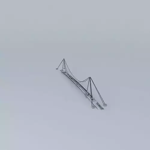 Suspension bridge Martinska Ves