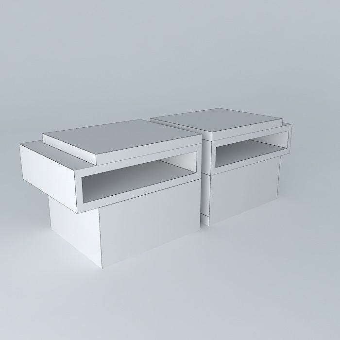 Tv Table Redia Free 3D model_4