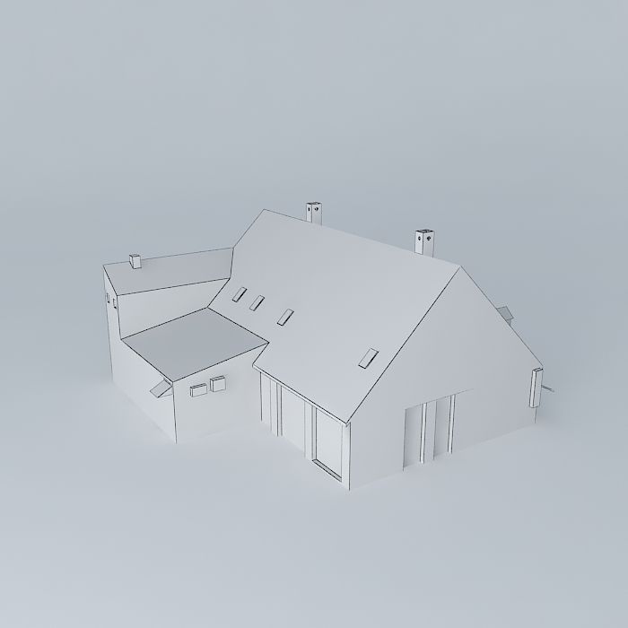 Radic 5 house Free 3D model_3