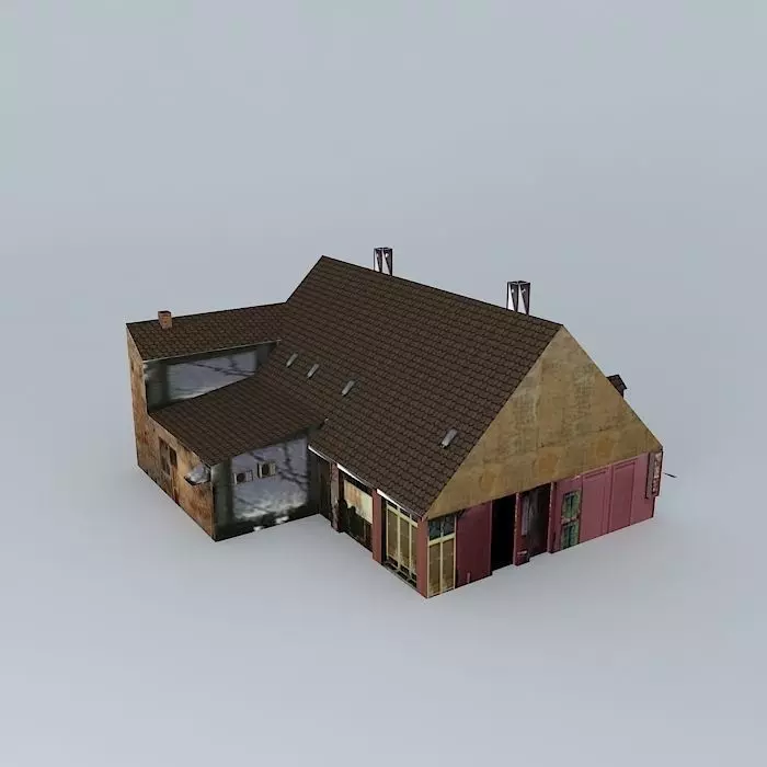 Radic 5 house Free 3D model_0