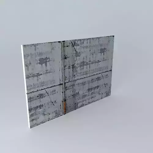 Solid Wall With Pipe