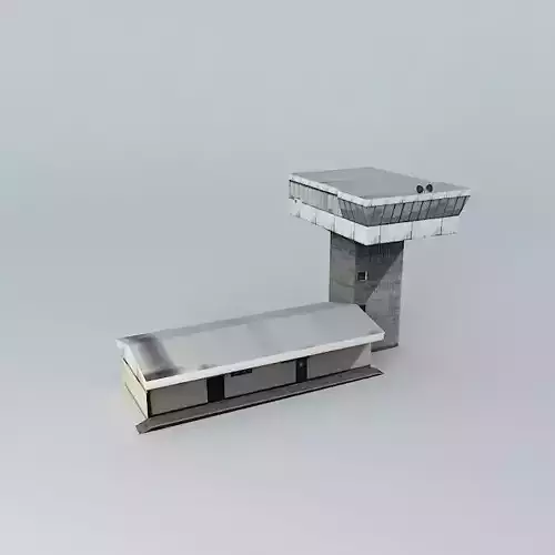 Railroad Station Dispatching Tower