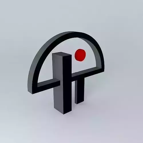 Twit TV Logo 3D model