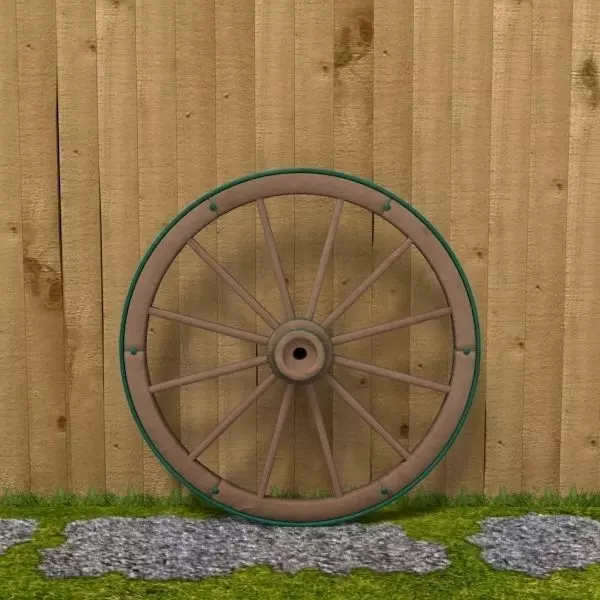 Wagon Wheel 3D model