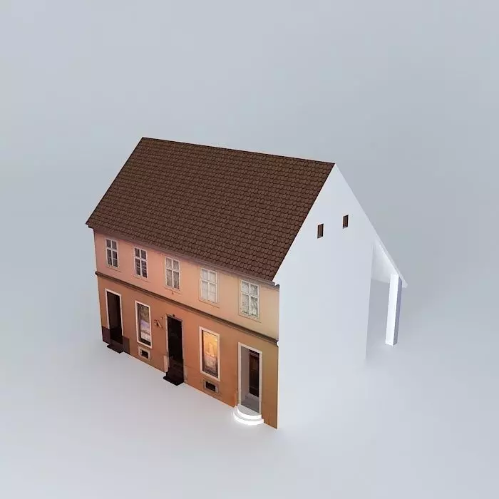 Roman street 5 Free 3D model