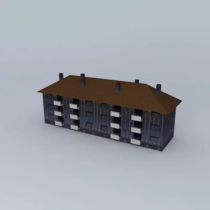 Caprag building Free 3D model_0