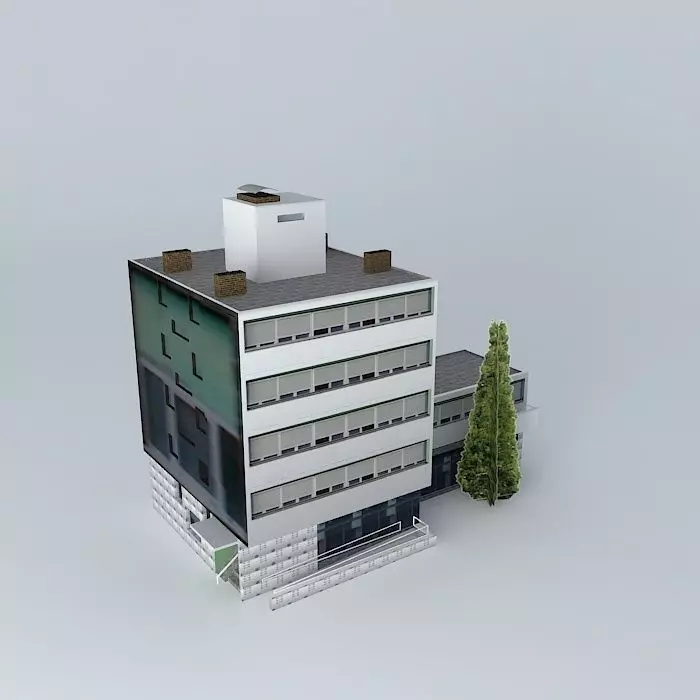 Building Social Security Sisak Free 3D model