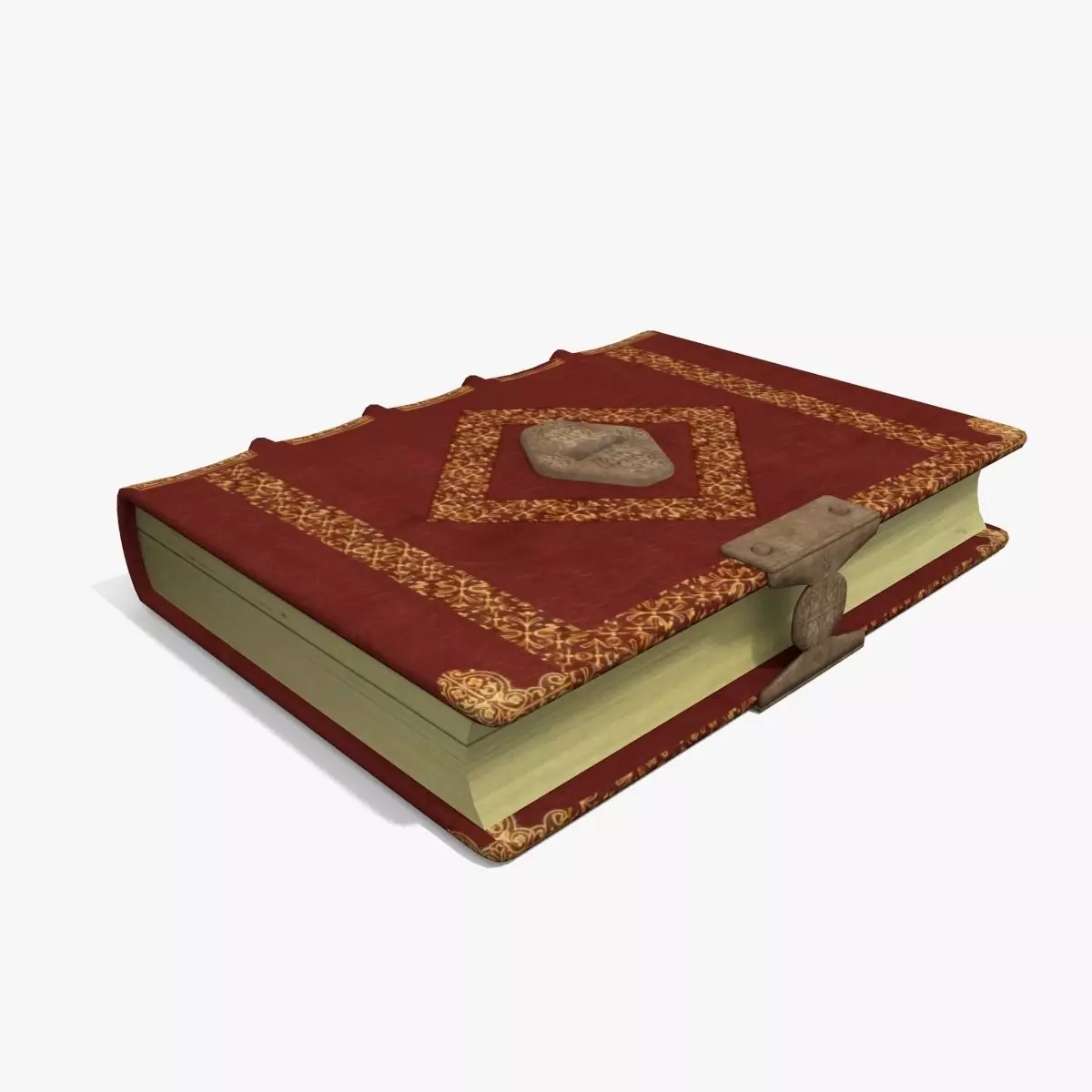 Key Of The Book 3D model_0
