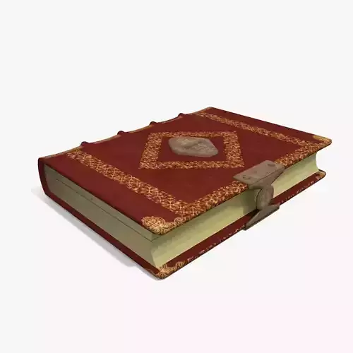 Key Of The Book 3D model
