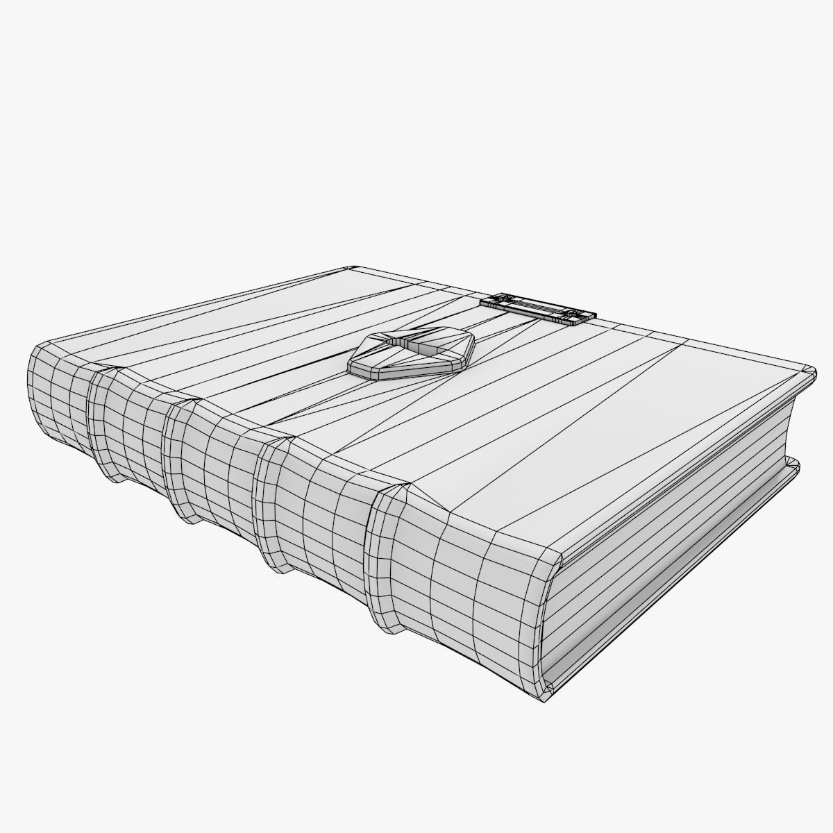 Key Of The Book 3D model_11