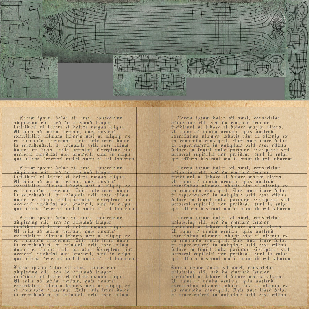 Key Of The Book 3D model_19