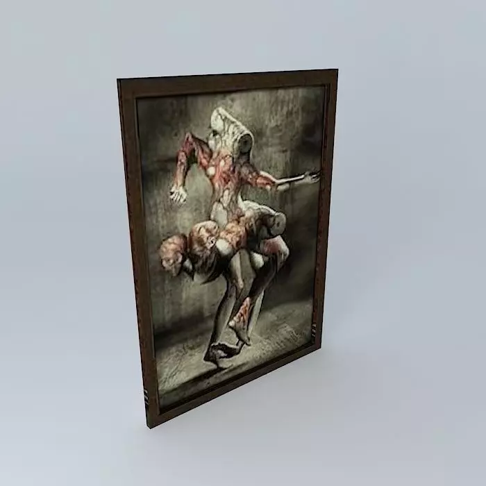 Silent Hill Framed Picture 3D model