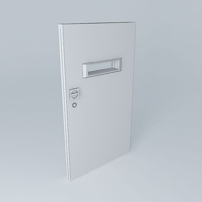 Resident Evil 4 Ashley's Jail Door Free 3D model_3
