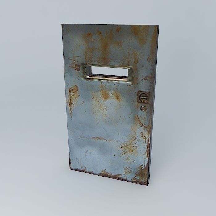 Resident Evil 4 Ashley's Jail Door Free 3D model_1