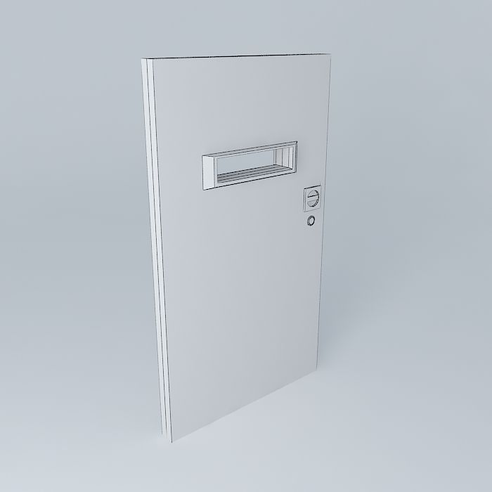 Resident Evil 4 Ashley's Jail Door Free 3D model_4