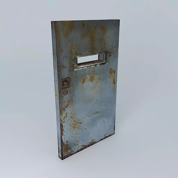 Resident Evil 4 Ashley's Jail Door Free 3D model_0