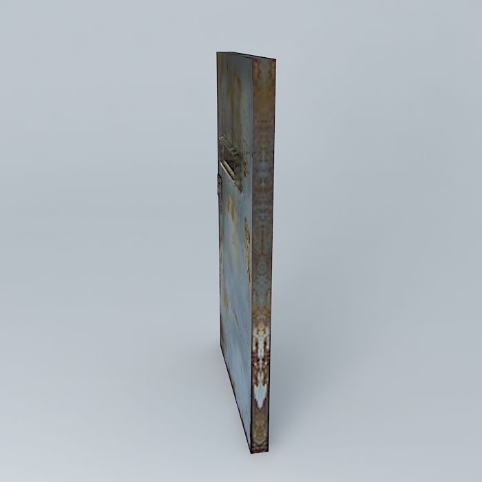 Resident Evil 4 Ashley's Jail Door Free 3D model_2