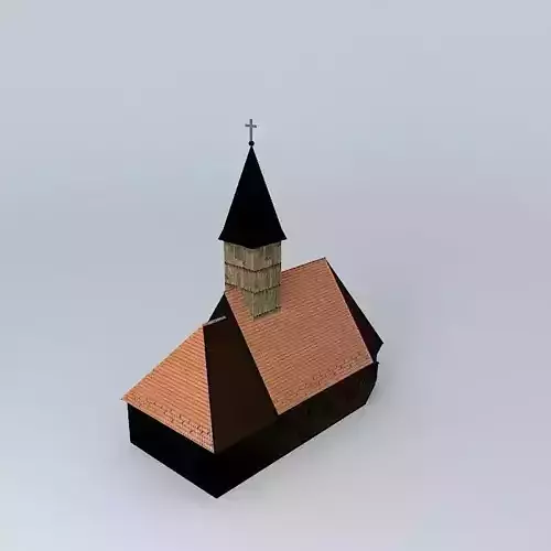 St Fabian and Sebastian Chapel in Letovanic Free 3D model
