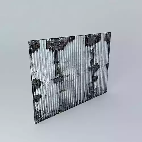 Corrigated Wall Segment