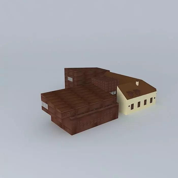 National Arhive Sisak Free 3D model