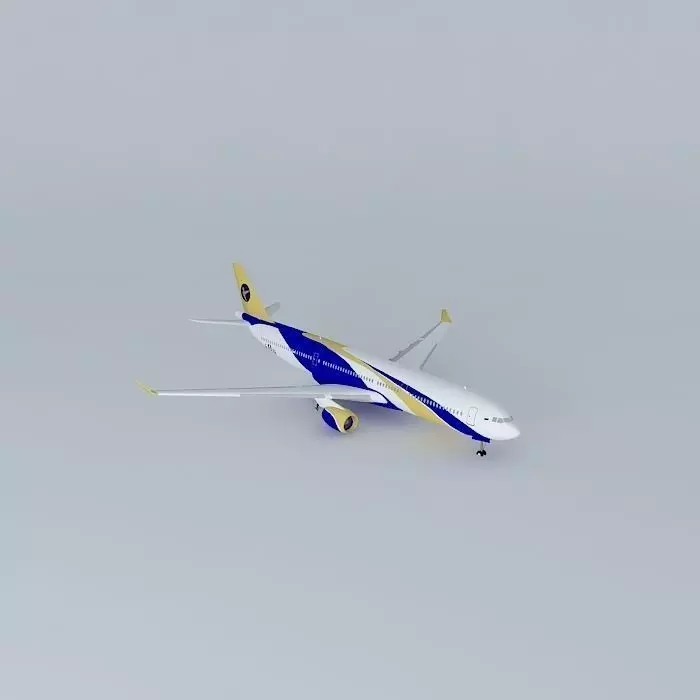 iFly Airlines Airbus A330 300 Free 3D model
