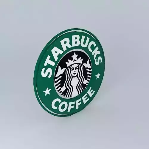 Starbucks Logo 3D model