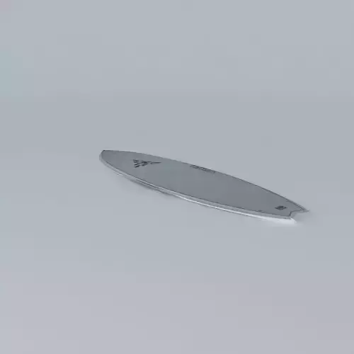 O'Shea Guppy Fish 5'10" Surfboard (Composite) Free 3D model