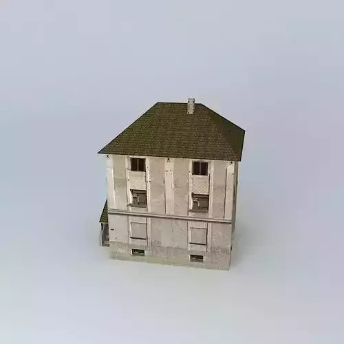 European Tall Residential House