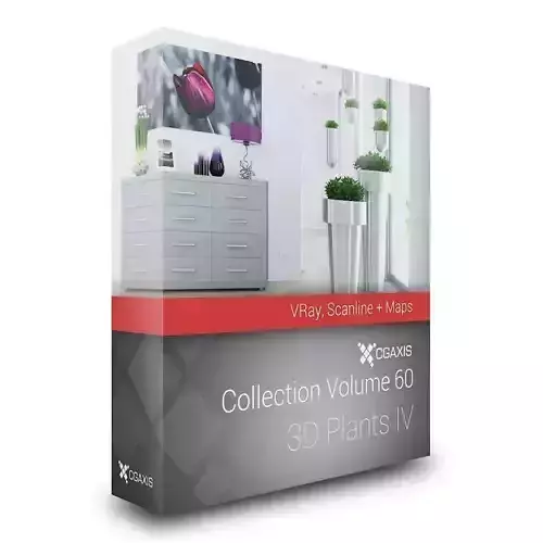 3D Plants IV CGAxis Models Volume 60 VRay