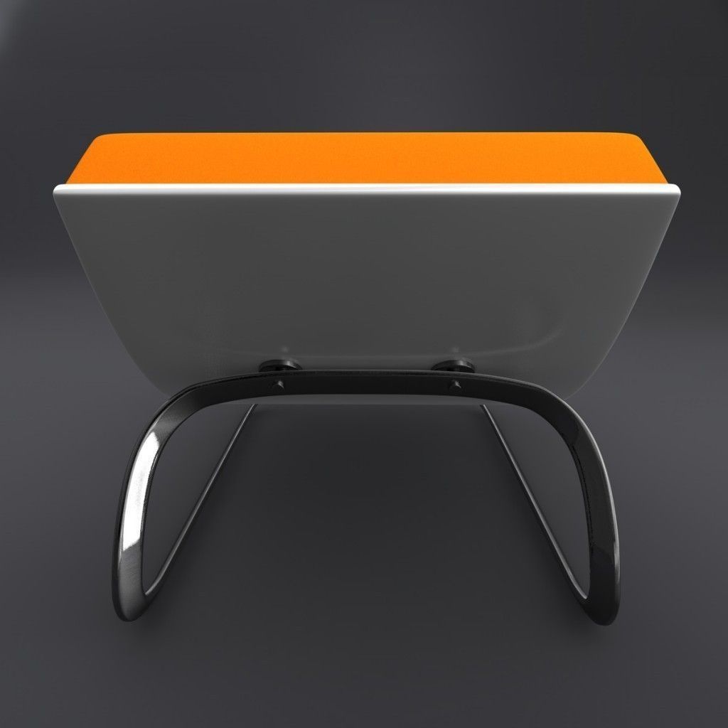 Modern Lounge 3D model_6