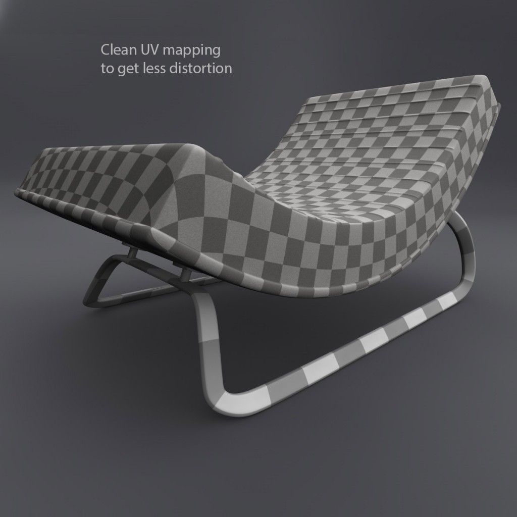 Modern Lounge 3D model_9