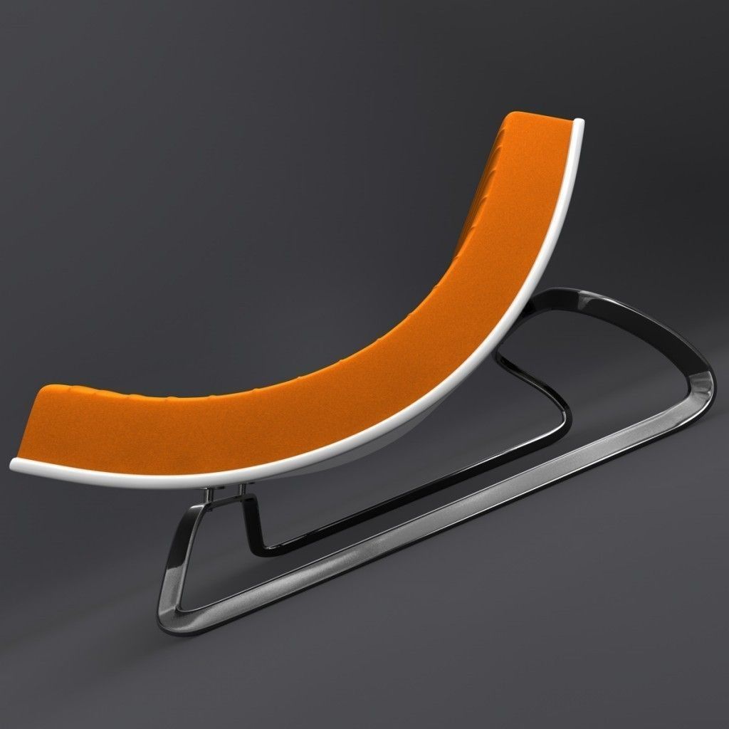 Modern Lounge 3D model_1