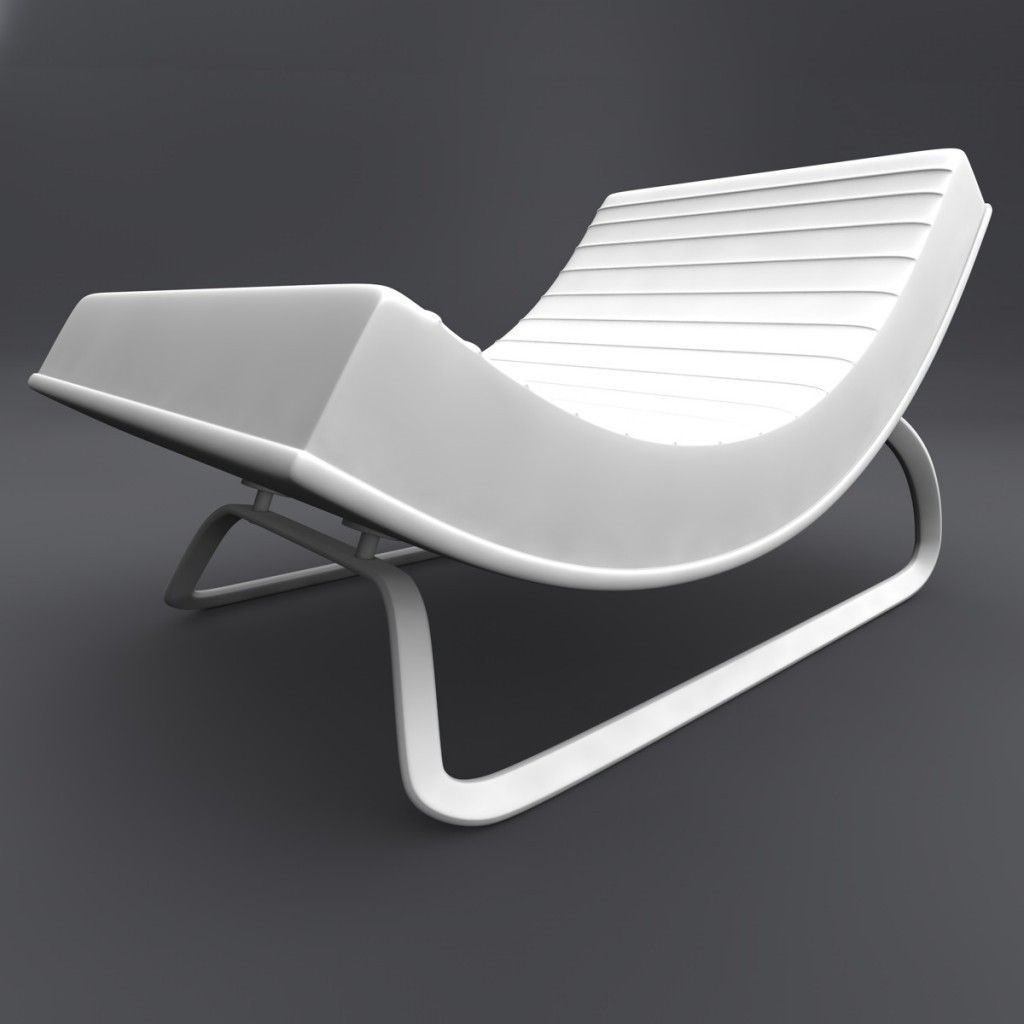 Modern Lounge 3D model_10