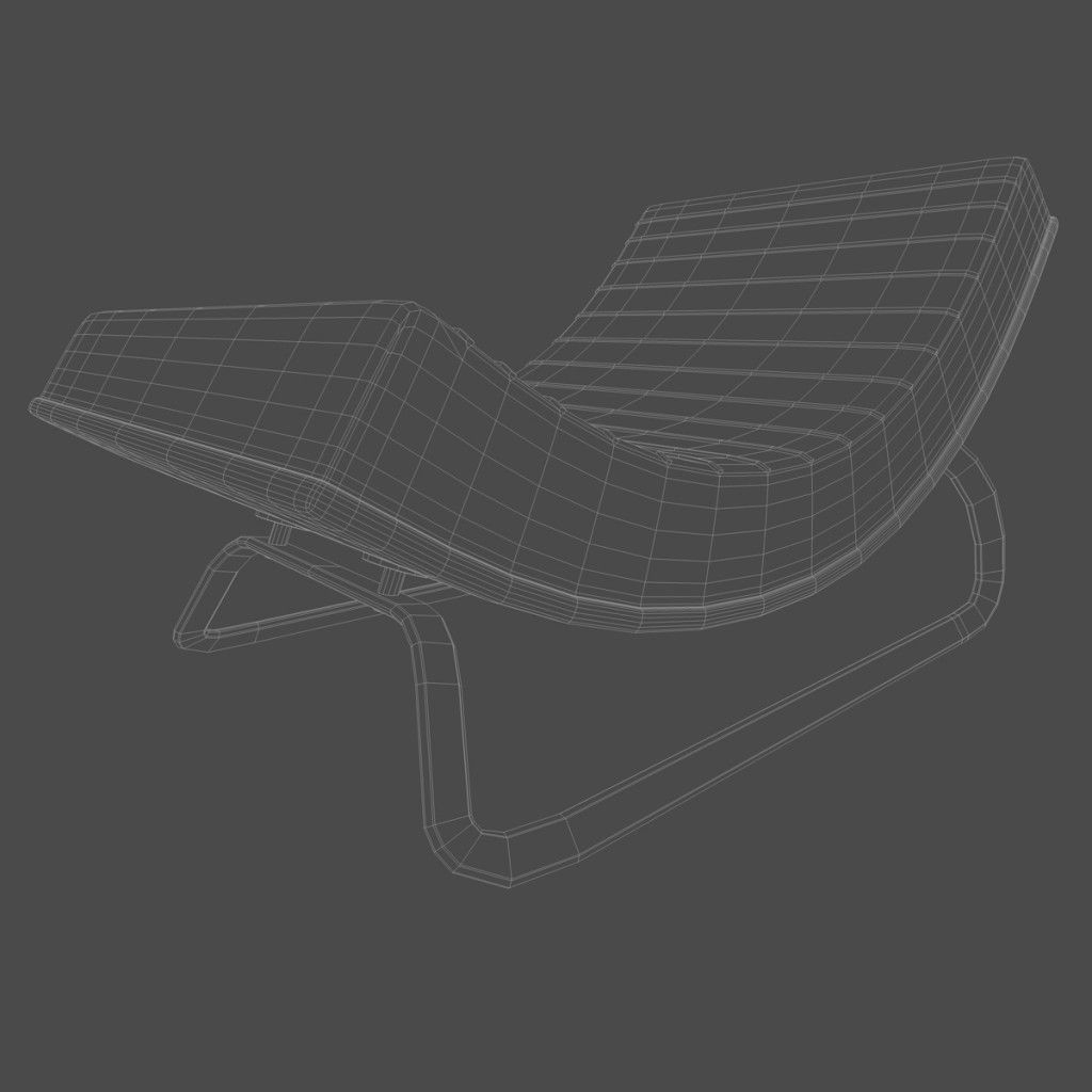 Modern Lounge 3D model_11