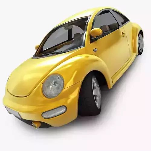 New Beetle VW with Interior