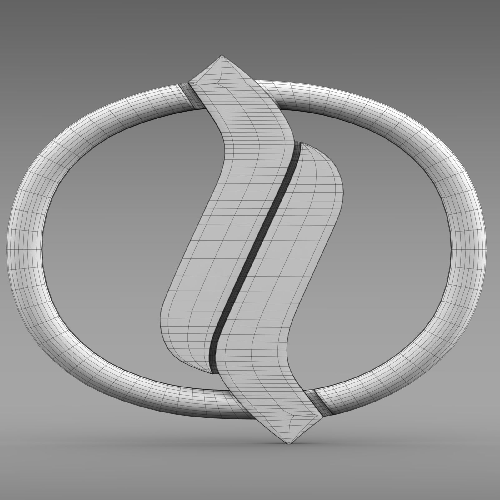 Nissan Diesel Trucks logo 3D model_9