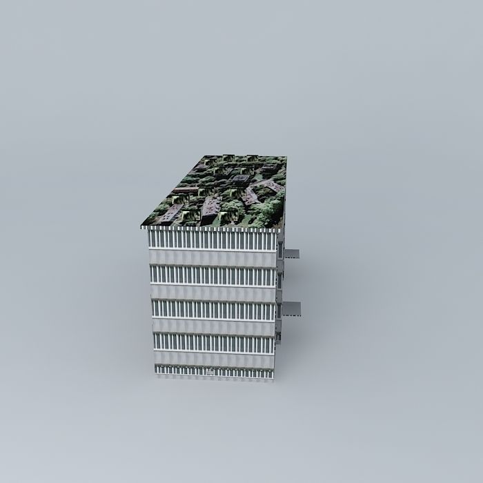 Caprag building Free 3D model_1